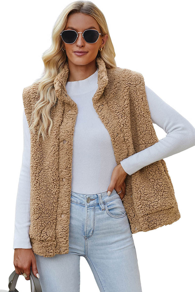 Gilet Sans Manches Femme Chic